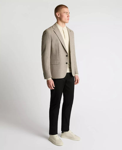 Remus Uomo Alto Wool Blazer - Biscuit