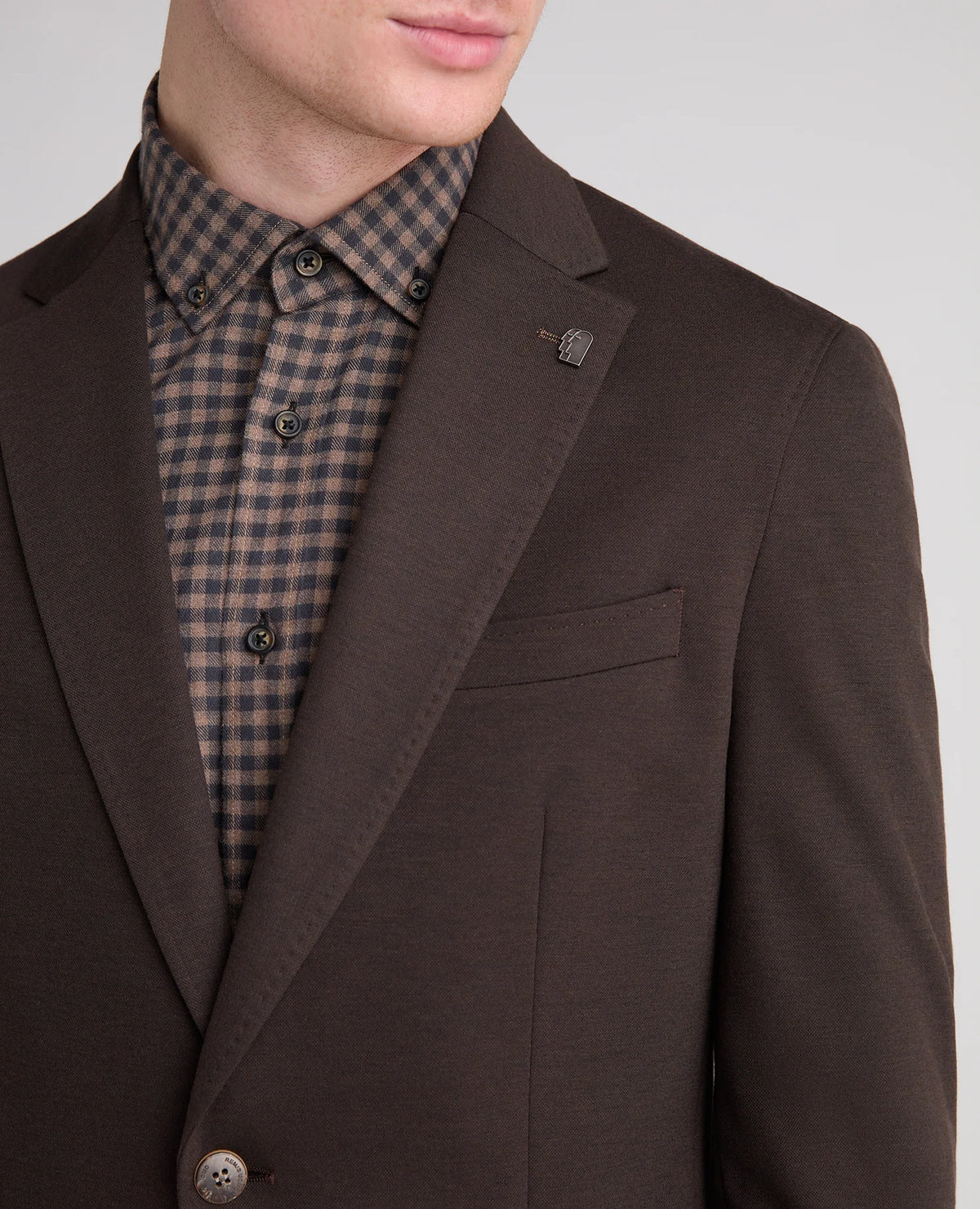 Remus Uomo Alto Blazer - Brown