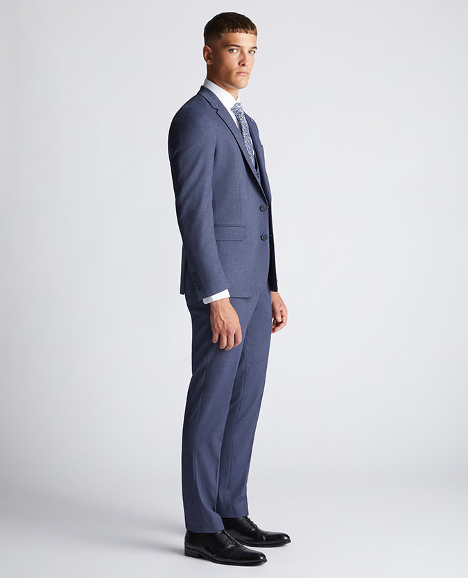 Remus Uomo Matteo Slim Fit 3pc Suit - Blue