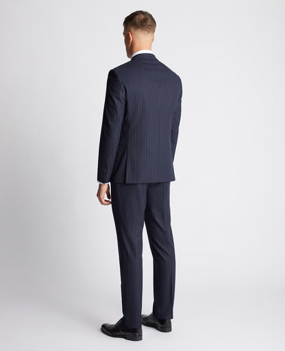 Remus Uomo Palucci 3pc Suit - Navy Pinstripe