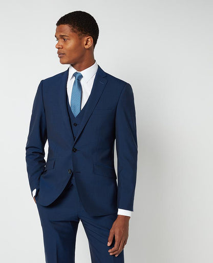Remus Uomo Palucci Tapered Fit Suit - Dark Blue