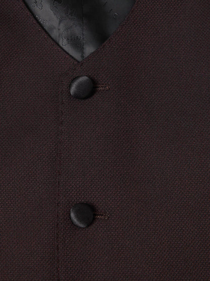 Remus Uomo Russo J Waistcoat - Wine