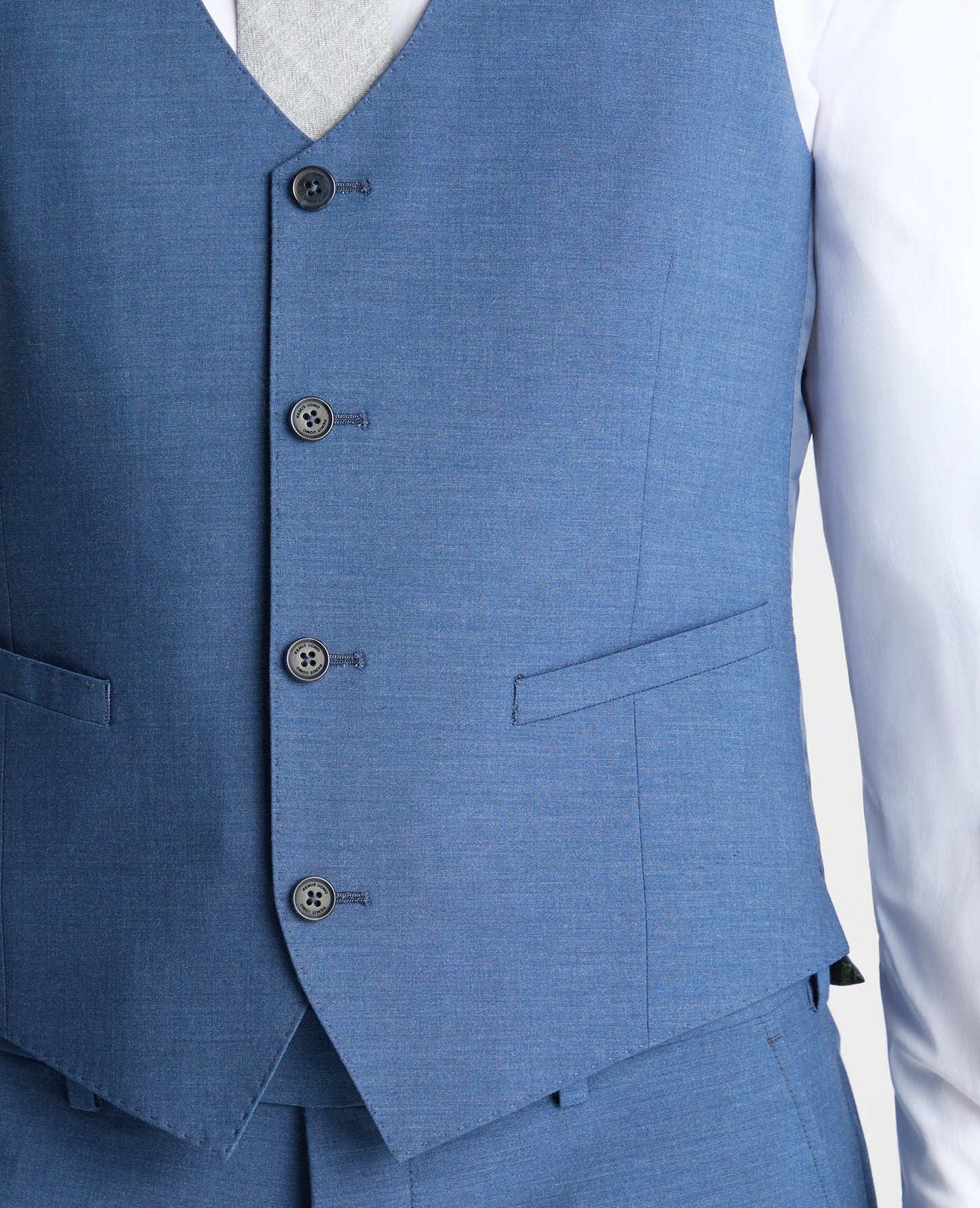 Remus Uomo Massa Waistcoat - Blue