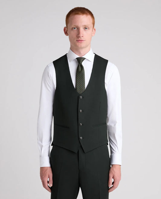 Remus Uomo Massa J Suit Slim Fit Waistcoat - Green