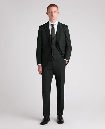 Remus Uomo Massa J Suit Slim Fit Waistcoat - Green