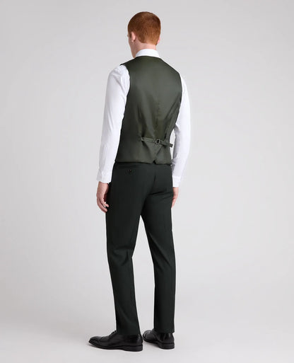Remus Uomo Massa J Suit Slim Fit Waistcoat - Green