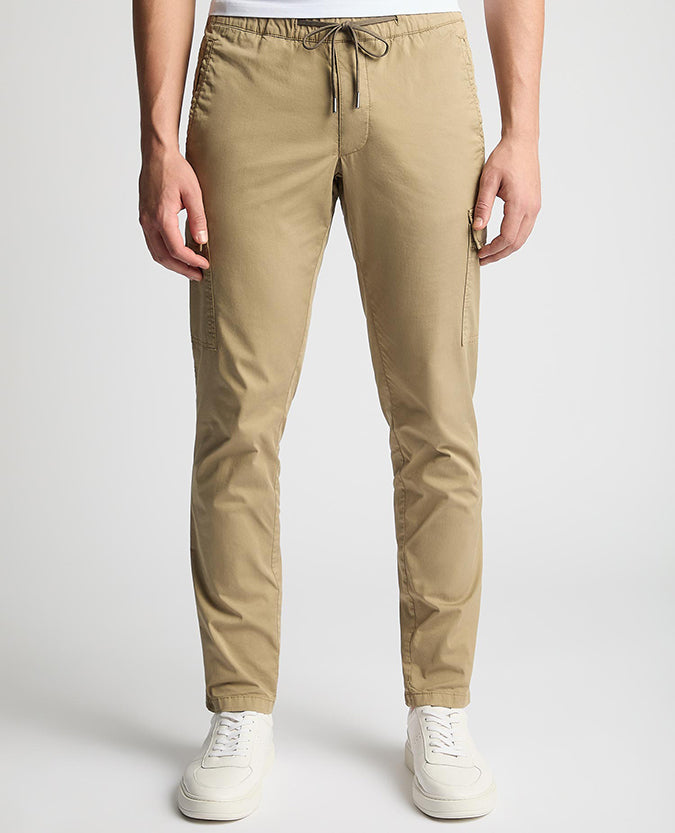 Remus Uomo Eton Cargo Trousers - Khaki