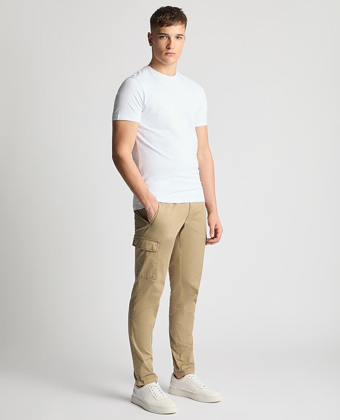 Remus Uomo Eton Cargo Trousers - Khaki