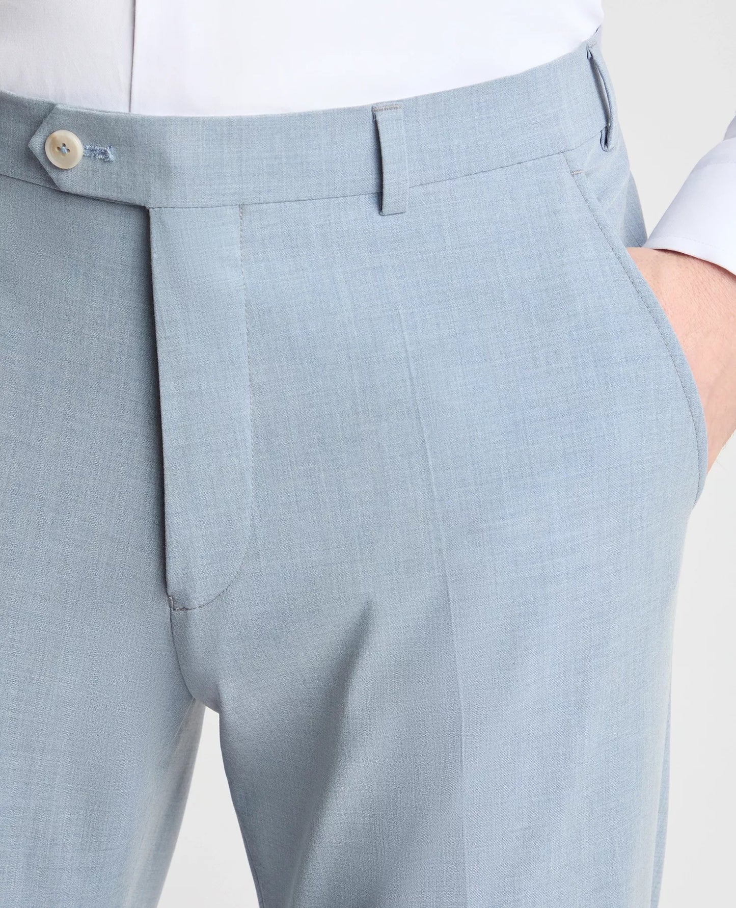 Remus Uomo Massa Suit Trousers - Powder Blue