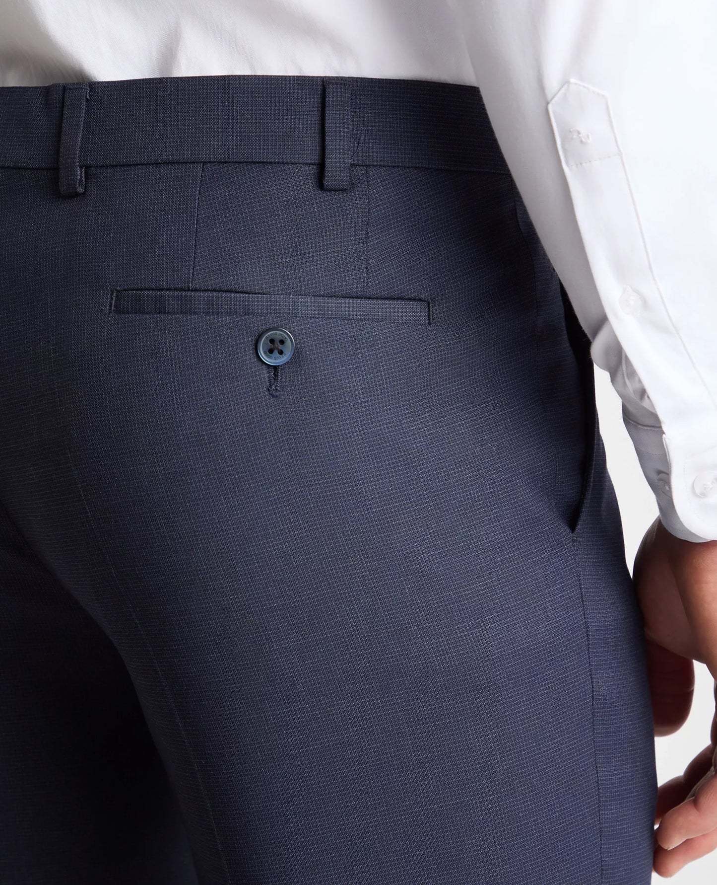 Remus Uomo Lucian Slim Fit Suit Pants - Navy