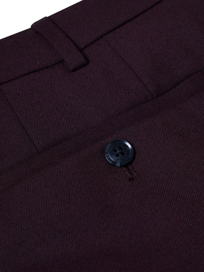 Remus Uomo Mass Suit Trousers - Burgundy