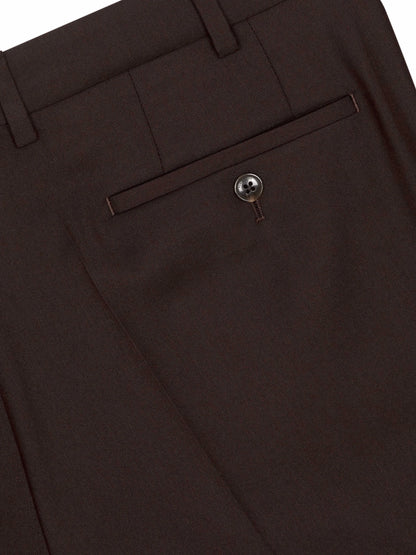 Remus Uomo Massa J Suit Slim Fit Trousers - Burgundy