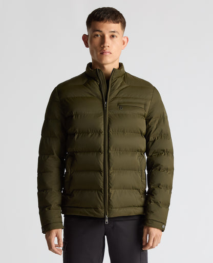 Remus Uomo Kaleb Quilted Jacket - Green