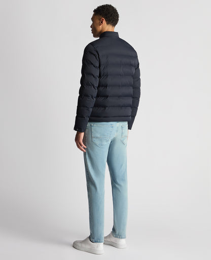 Remus Uomo Kaleb Quilted Jacket - Navy