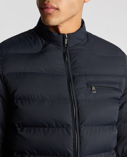 Remus Uomo Kaleb Quilted Jacket - Navy