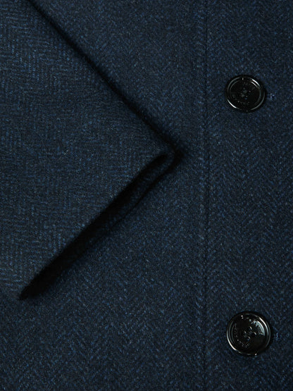 Daniel Grahame Watson Wool Blend Overcoat - Slate