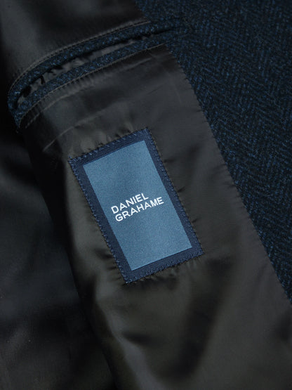 Daniel Grahame Watson Wool Blend Overcoat - Slate