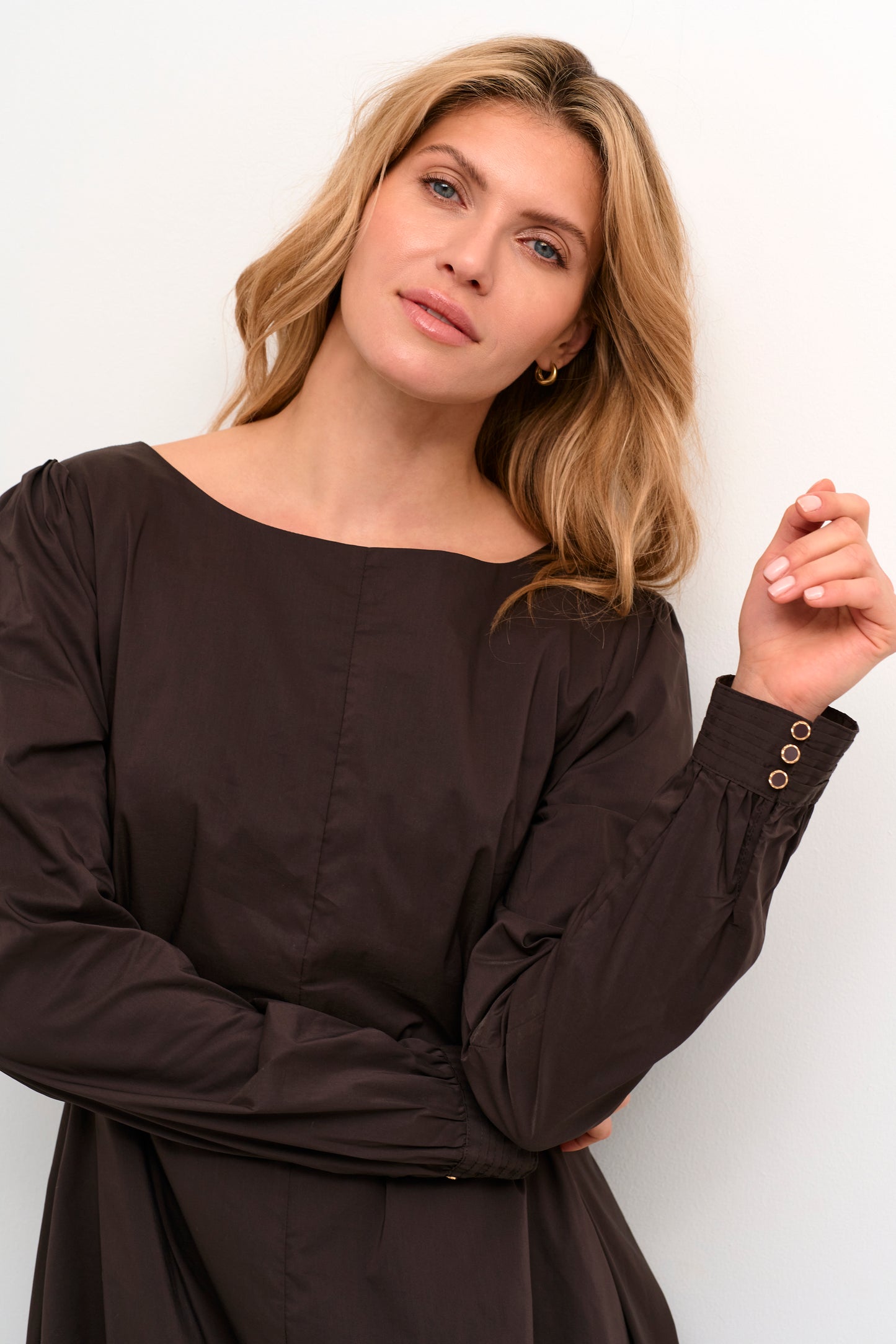 Culture Cuantoinett Dress - Demitasse