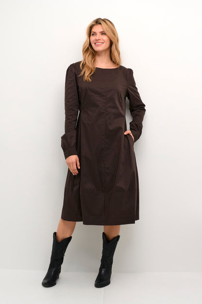 Culture Cuantoinett Dress - Demitasse