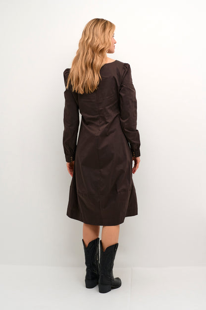 Culture Cuantoinett Dress - Demitasse