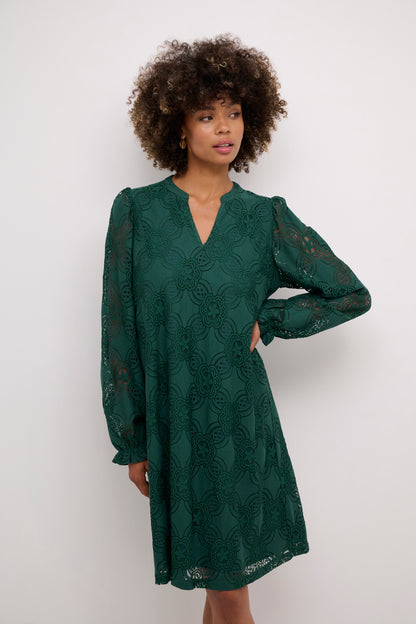 Culture Cuolu Lace Dress - Green