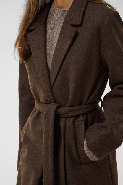 Culture CUpalona Coat - Coffee Bean Melange