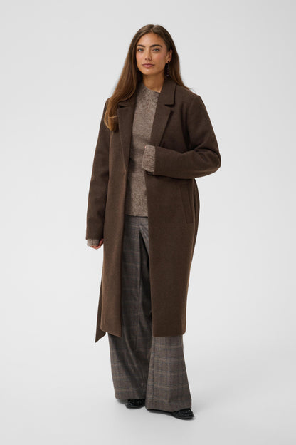 Culture CUpalona Coat - Coffee Bean Melange