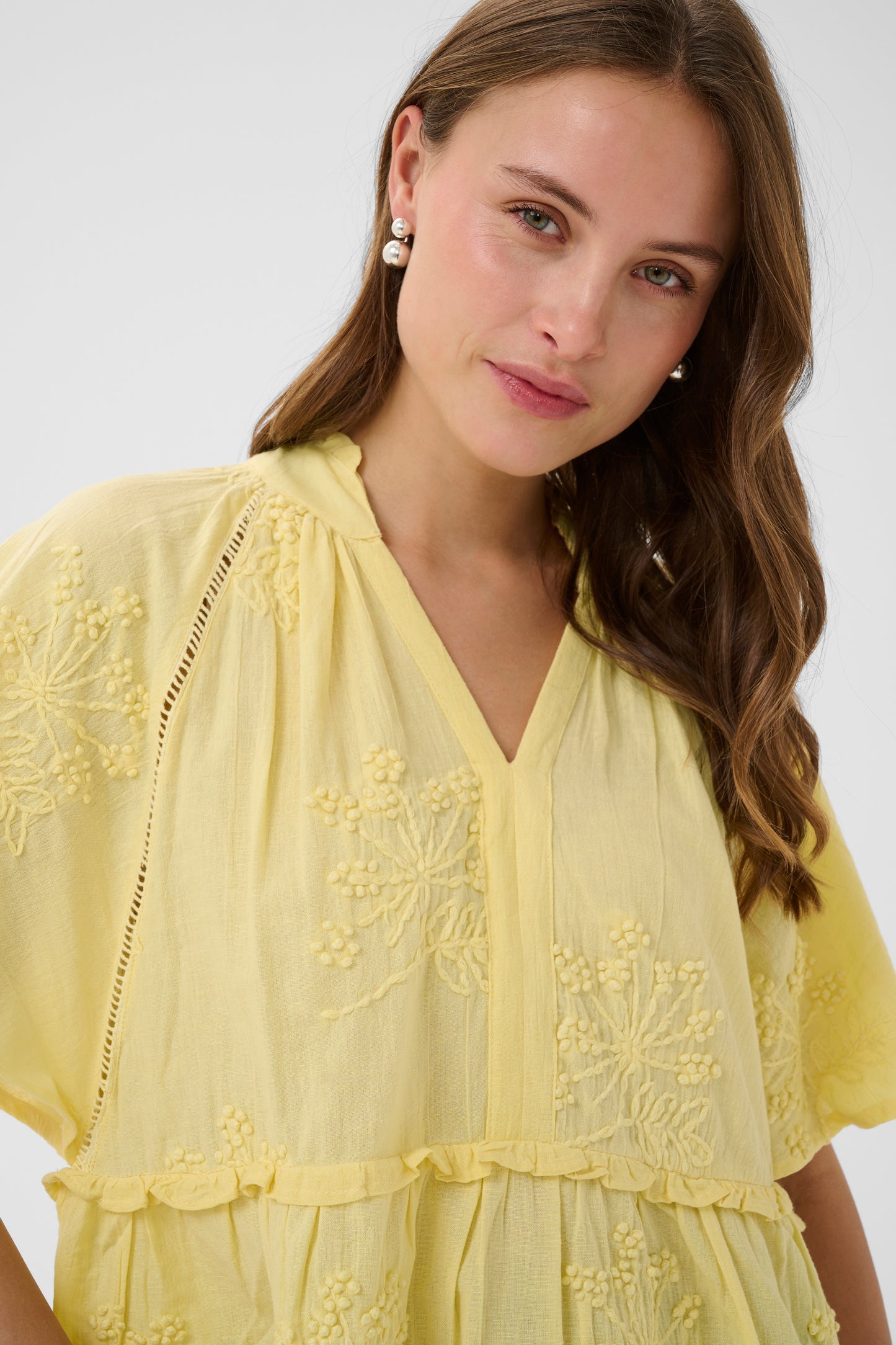 Culture CUjalia Blouse - Yellow