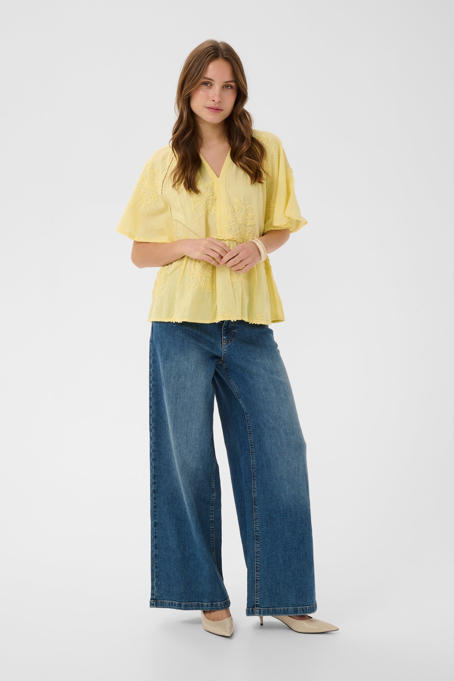 Culture CUjalia Blouse - Yellow