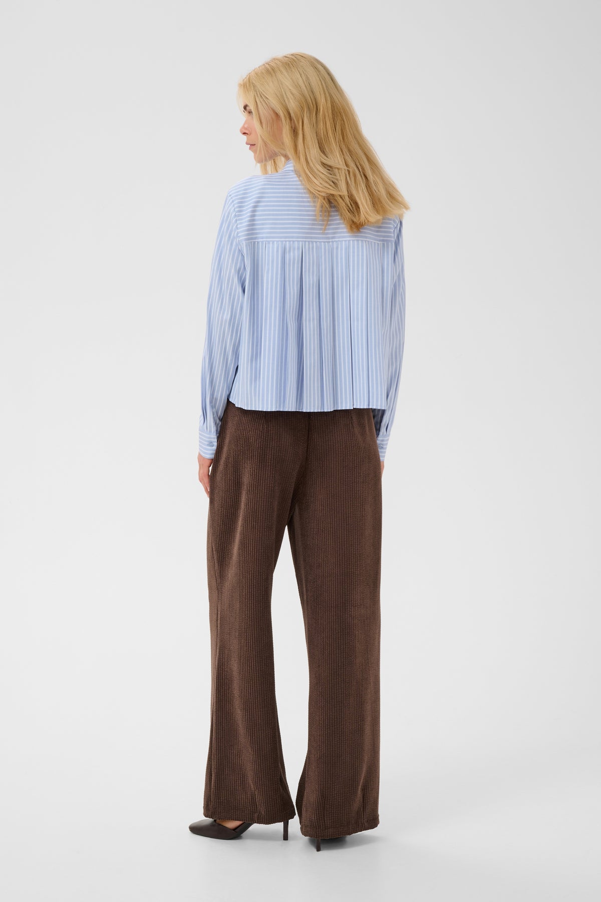 Culture CUmanga Striped Shirt - Blue