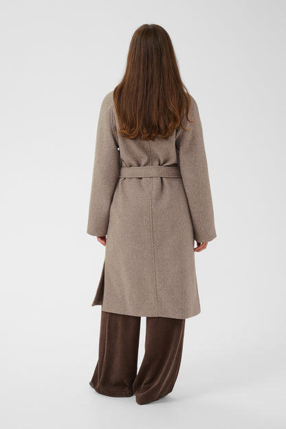 Culture CUpalona Coat - Cinder Melange
