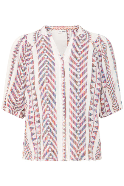 PULZ JEANS Pzlezia Shirt - Antique White