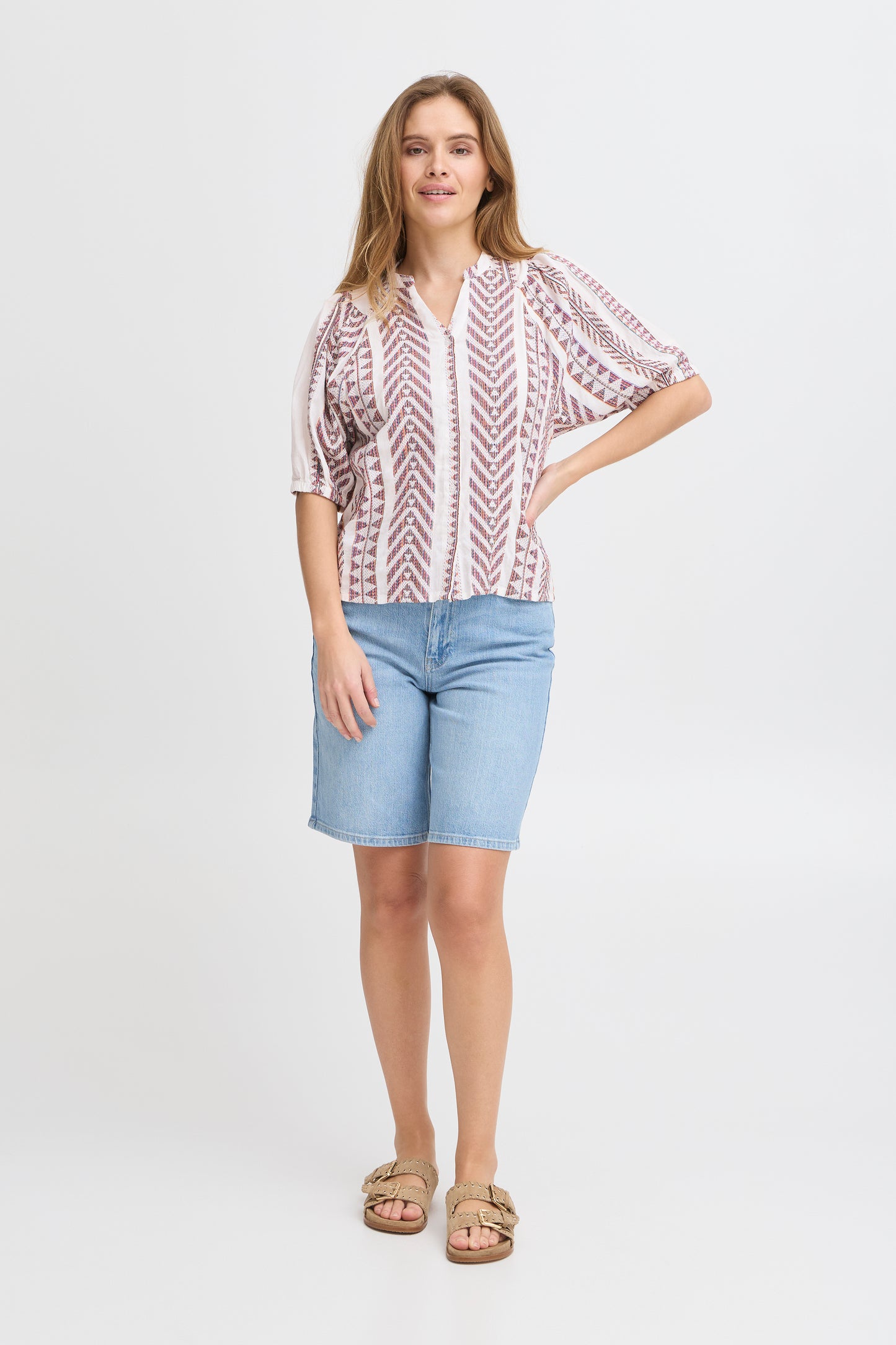 PULZ JEANS Pzlezia Shirt - Antique White