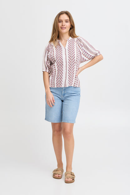 PULZ JEANS Pzlezia Shirt - Antique White