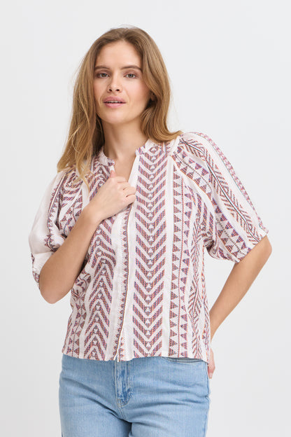 PULZ JEANS Pzlezia Shirt - Antique White