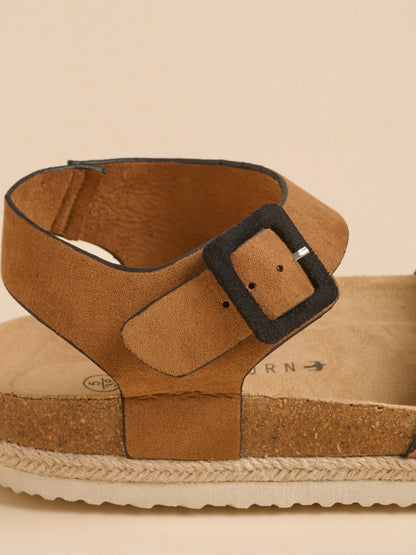 Brakeburn Leopard Platfrom Sandal