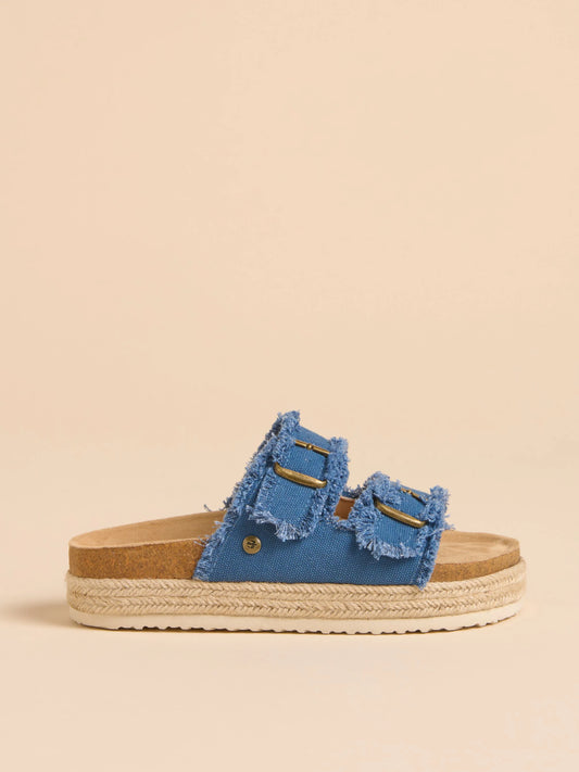 Brakeburn Denim Platfrom Sandal