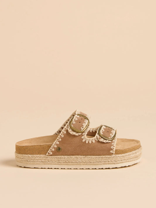 Brakeburn Stitched Platfrom Sandal
