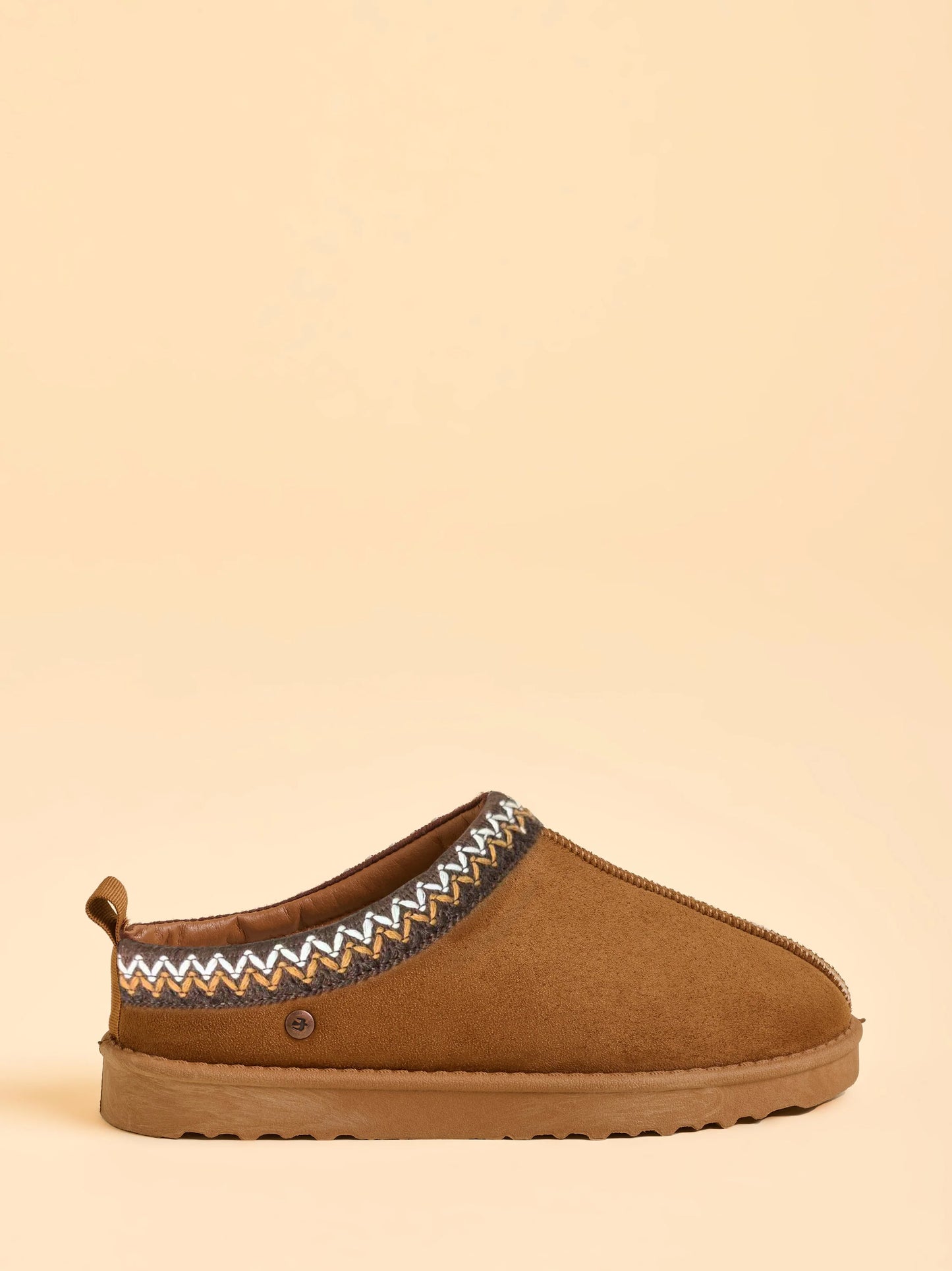Brakeburn Frosty Morning Slippers - Brown