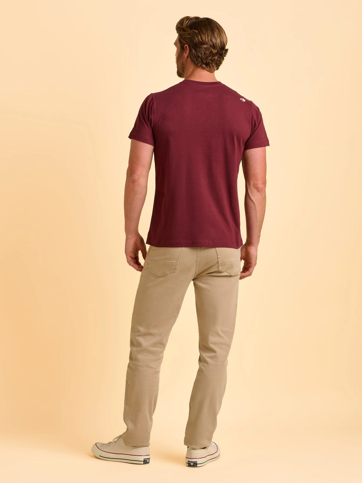 Brakeburn Tallow Tee - Burgundy