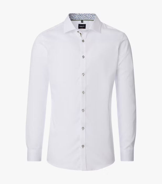 Venti Modern Fit Shirt - Brilliant White