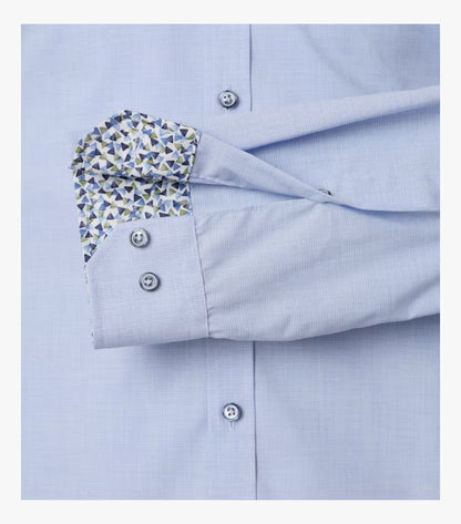Venti Modern Fit Business Shirt - Blue