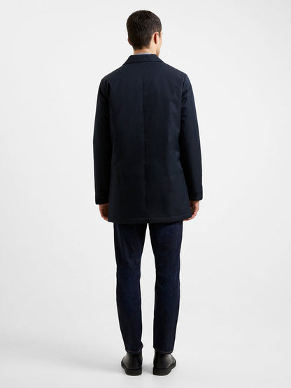 French Connection Wadded Mac - Dark Navy