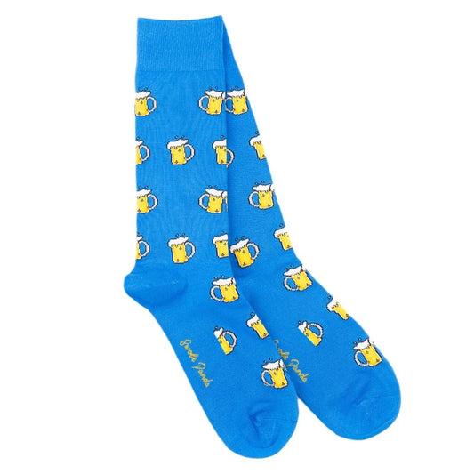 Swole Panda Bamboo Socks - Beer