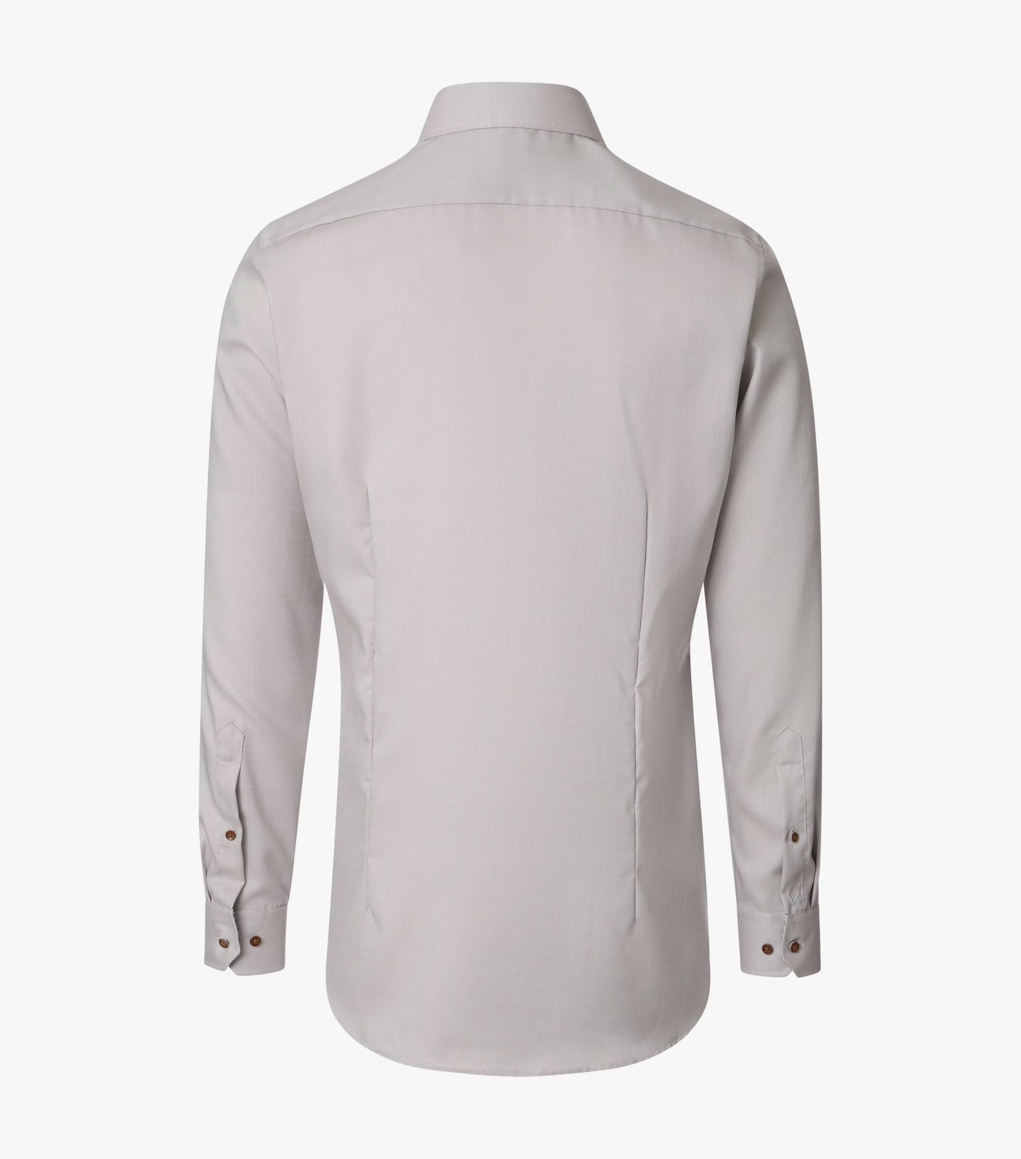 Venti Kent Body Fit City Shirt - Beige