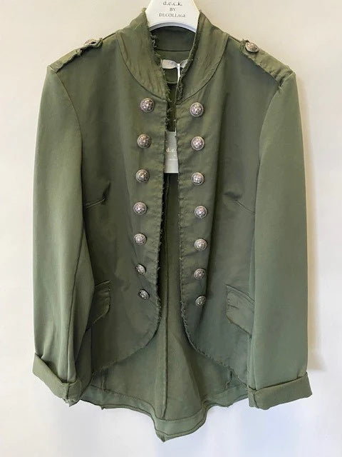 Deck Military Jacket - Khaki