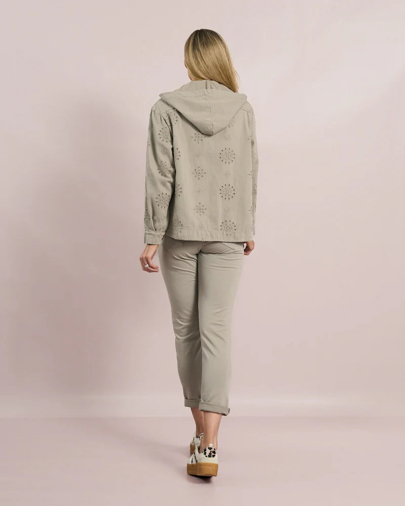 Deck Hooded Jacket - Beige