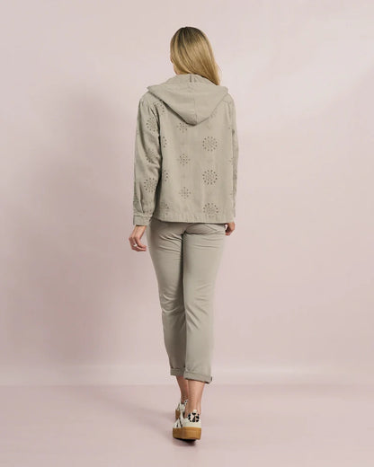 Deck Hooded Jacket - Beige