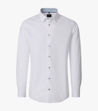 Venti Body Fit Classic Shirt - White