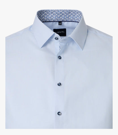 Venti Kent Modern Fit Shirt - Blue